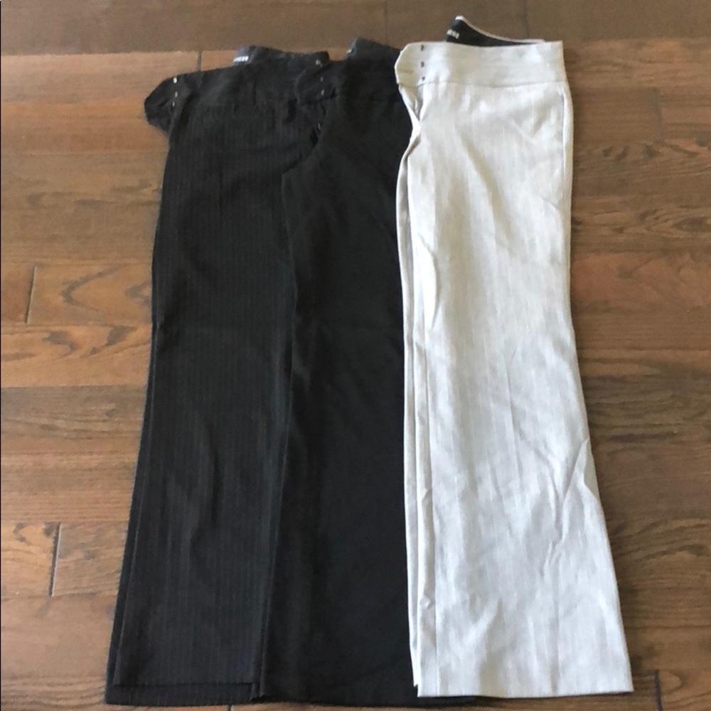 Three pairs of express pants